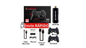 Controlador VideoGame G10 Sem Fio Console De Videogame 35000 Jogos 2 Controles