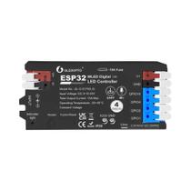 Controlador WLED De 4 Canais ESP32 GLEDOPTO Com Fusível De 15A, Conversor De Nível, Iluminação Controlador WLED De 4 Canais ESP32 GLEDOPTO Com Fusível De 15A, Conversor De Nível, Iluminação