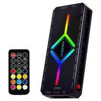 Controladora Acegeek Hub10 10 Portas ARGB 10 Portas PWM Preto - AG-HUB10-BK Controladora Acegeek Hub10 10 Portas ARGB 10 Portas PWM Preto - AG-HUB10-BK