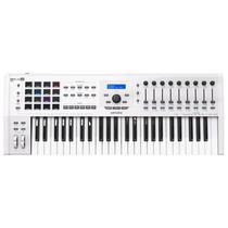 Controladora Arturia Teclado Controlador Midi Usb Keylab Mkii 49 Branco