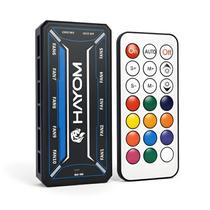 Controladora Para Até 10 Fans RGB 6 Pinos Molex Hayom - HYM-10