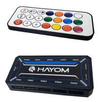 Controladora Para Fan Gamer Hayom Até 10 Fans 120mm - FC1306