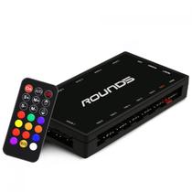 Controladora Round5 Black, ARGB, PWM, Preto, R5-CONTROLLER-ARGB-B-2207