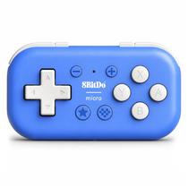 Controle 8BitDo Micro 80EL02 Sem Fio para Nintend Switch / Android Azul