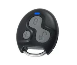 Controle Alarme Automotivo Olimpus Led Azul Completo Com Bateria