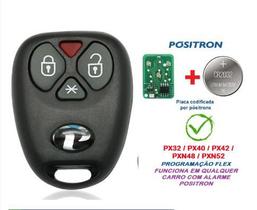 Controle Alarme Positron Modelo PX32 Serve Para Toda Linha