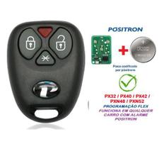 Controle Alarme Positron Modelo PX32 Serve Para Toda Linha