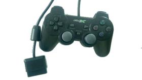 Controle Analógico Dualshock para Vídeo Game Compatível com Playstation 2