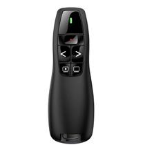 Controle Apresentador Sem Fio Wireless 2.4GHz Laser Vermelho 100m USB Plug Play