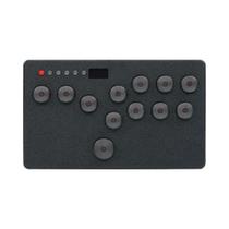Controle Arcade PS4 FightStick Flatbox LED HitBox HotSwap Com Switch Kailh Para PC, PS3 E Nintendo Controle Arcade PS4 FightStick Flatbox LED HitBox HotSwap Com Switch Kailh Para PC, PS3 E Nintendo