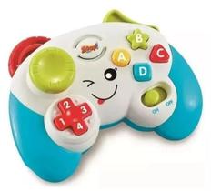 Controle Bebê Gamer Divertido Brinquedo Com Luzes Sons Zoop