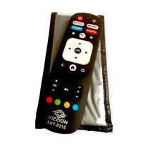 Controle + capa P/ Smart Tv Vizzion Android Br32d, Br58gua, Br65gua
