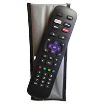 Controle + Capa Para Tv Aoc Roku 43S5135/78G 50U6125/78G