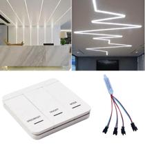 Controle Central De Comando Com Controlador De 4 Entradas Para Fita Sequencial De Correr Controle Central De Comando Com Controlador De 4 Entradas Para Fita Sequencial De Correr