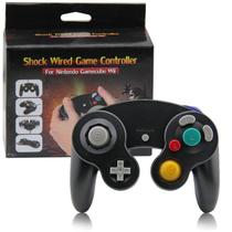 Controle Clássico Compatível Com Nintendo Wii, Wii U Game Cube Switch Preto