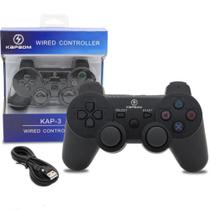 Controle com Fio compatível para Ps3 Dualshock Joystick - KAP-3 - Kapbom Controle com Fio compatível para Ps3 Dualshock Joystick - KAP-3 - Kapbom