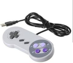 Controle com Fio para Super N i n t e n d o (SNES) - Clássico e Funcional Controle com Fio para Super N i n t e n d o (SNES) - Clássico e Funcional
