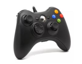 Controle com Fio Usb X360 Compatível com Xbox 360 One Slim e Pc