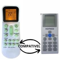 CONTROLE COMPATIVEL AR KOMEKO Controle Remoto Ykr-p/002e