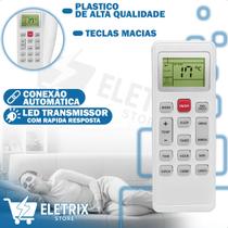 Controle Compatível Com Ar Condicionado Philco Split M4 com Pilhas Inclusas Controle Compatível Com Ar Condicionado Philco Split M4 com Pilhas Inclusas