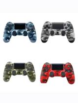 Controle Compatível Com Ps4 Sem Fio Joystick Ps4 PC Sem Fio Camuflado Joystick Gamer