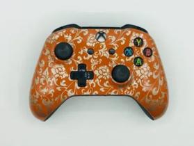 Controle compatível com Xbox One (floral Orange) - Stelf Controles