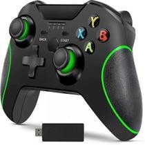 Controle Compativel com Xbox Séries X/s Preto + Adaptador Receiver Para Pc - DMK