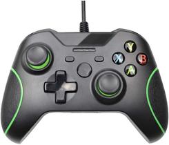 Controle compativel para manete Xbox One Com Fio - preto marca j.x - M.A