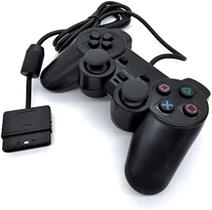 Controle COMPATIVEL PARA PLAY Joystick Analógico Dualshock 2 Com Fio
