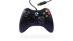Controle Compativel Para Xbx Com Fio Joystick Tv/pc/android