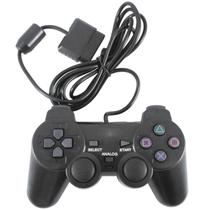 Controle compativel play 2 Joystick Dualshock Ps2 Com Fio envio no mesmo dia - mv games