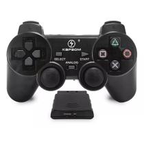 Controle Compatível Playstation 2 Sem Fio Manete PS2 PS1 Wireless