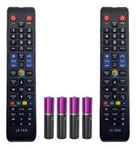 Controle Compatível Samsung Smart Tv Futebol Smart Hub Kit 2