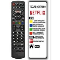 Controle Compatível Smart Tv Panasonic Netflix Universal FBG-8058 Controle Compatível Smart Tv Panasonic Netflix Universal FBG-8058