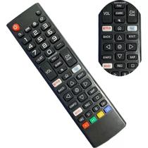 Controle Compatível Tv Smart Akb-75675304 Sky-9053