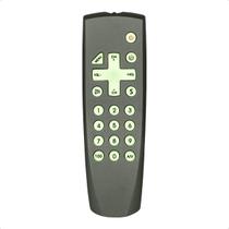 Controle Compatível TV Toshiba Lumina Modelo CT7160 CT7180 TVC102 Pilhas Inclusas