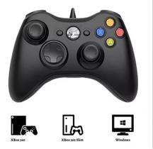 Controle Compatível Xbox 360 Pc Com Fio Joystick - Besbon