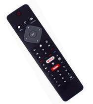 Controle da tv philips 50pug6654/78 botão netflix compatível - MB Tech