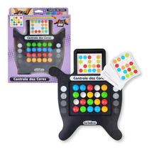 Controle das Cores Brinquedo Educativo Cognitivo Coordenação Motora Raciocínio Lógico Carimbras 7 anos