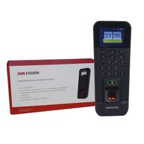 Controle de Acesso Com Leitor Biométrico Hikvision DS-K1T804BEF