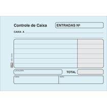 Controle de Caixa Entrada Azul - 100 Folhas (Pacote com 20 unidades) Controle de Caixa Entrada Azul - 100 Folhas (Pacote com 20 unidades)