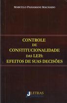 Controle de Constitucionalidade das Leis Efeitos de suas decisões