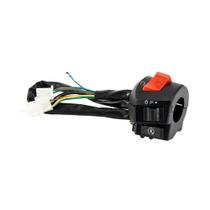 Controle De Interruptor De Guidão De Motocicleta À Prova d'Água 7/8 Polegadas Universal Esquerdo Controle De Interruptor De Guidão De Motocicleta À Prova d'Água 7/8 Polegadas Universal Esquerdo