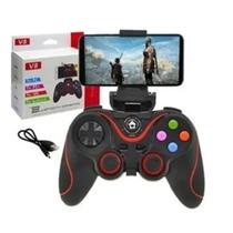 Controle de Jogo Gamepad V8 Celular Joystick Sem Fio Wireless Android PC Bluetooth Bateria de Longa Duração Compatível com Múltiplos Dispositivos