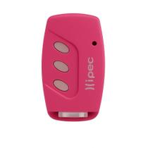 Controle de Portão Ipec Tx Deco 03 botões 433,92mhz Pink
