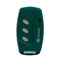 Controle de Portão Ipec Tx Deco 03 botões 433,92mhz Verde