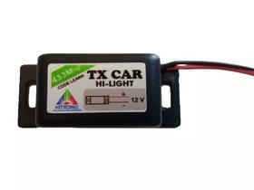 Controle de Portão Tx Car À Prova De Água Farol Luz Alta Carro Moto 433,92 Mhz Code Learn
