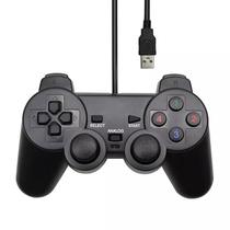 Controle De Ps2 Com Fio Usb E Analogico Retro Game Shinka