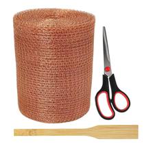 Controle de roedores em malha de cobre YAGJIA 5cm x 15m com bastão de madeira