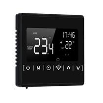 Controle de tela de toque LCD com termostato de aquecimento de piso